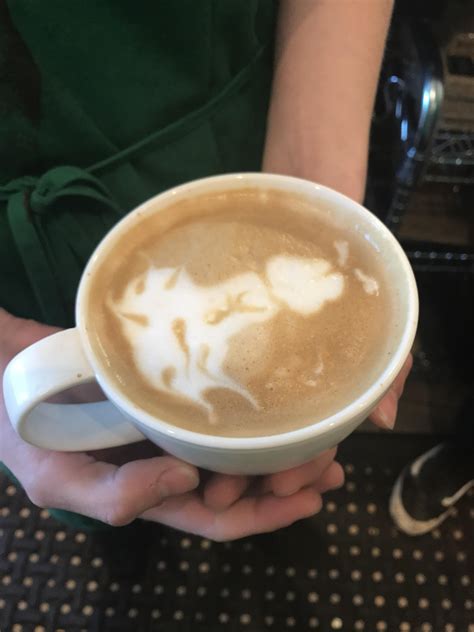 Latte Art Attempts Starbucks