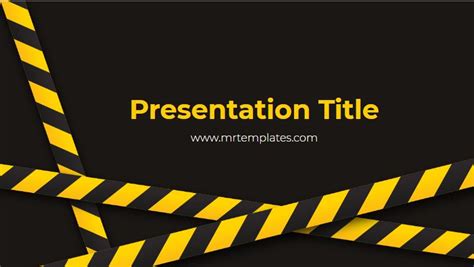 Under Construction Ppt Template Graphicxtreme