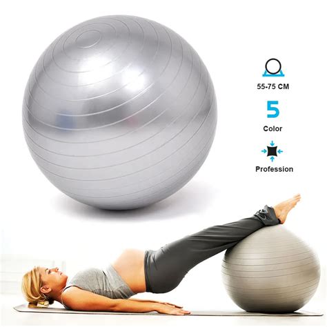 Pregnant Woman Yoga Balls Bola Pilates Fitness Gym Balance Fitball
