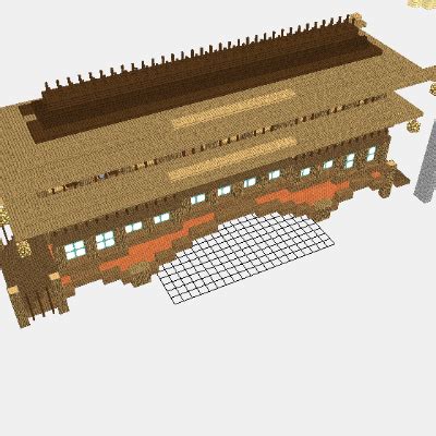 Classic Chinese Bridge 3D View Layer By Layer Mineprints