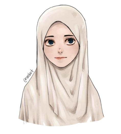Hijab Girl Drawing Tumblr