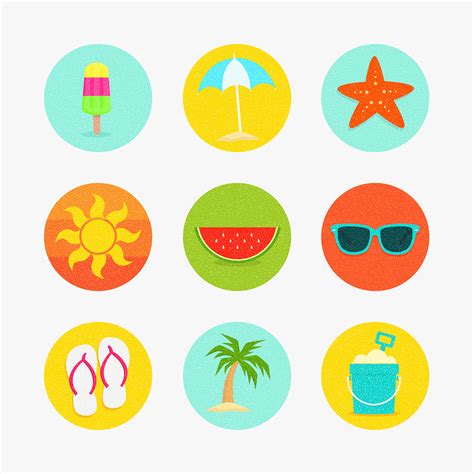 Free Summer Icons On Behance