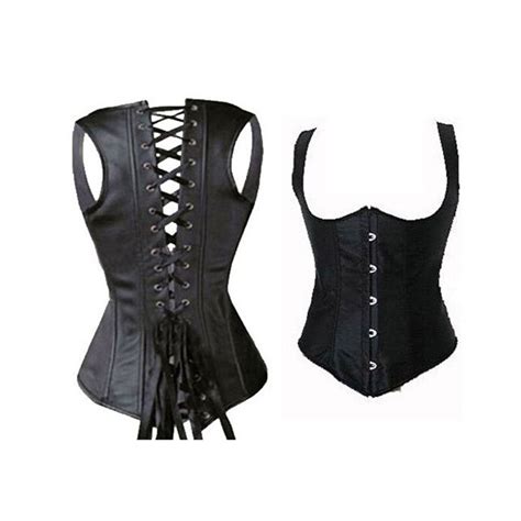 sexy black lace up satin steel boned underbust waist cincher corset shaper fashion hot sale