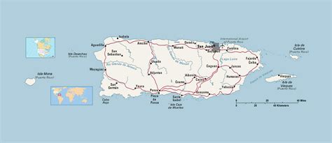 Political Map Of Puerto Rico Puerto Rico North America Mapsland