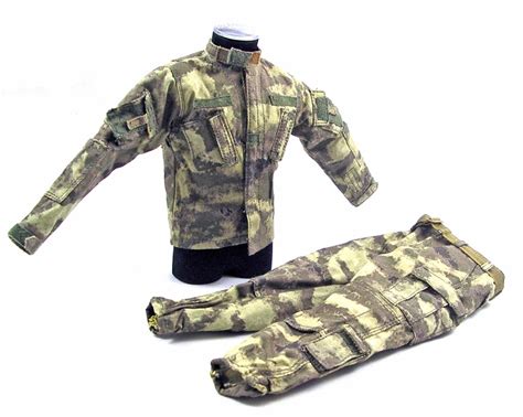 Atacs Au Camo Jacket And Pants W Belt 16 Scale Modern Forces Uniforms