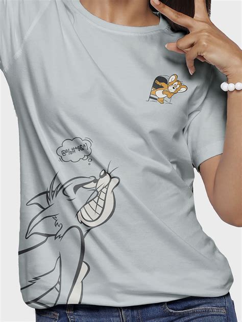 Buy Tom And Jerry Angry Tom T Shirts Unisex T Shirts Online At The