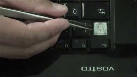 Dell Vostro 1015 How To Fix Broken Key On Keyboard Youtube