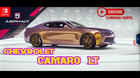 Review Chevrolet Camaro Lt Asphalt 9 Car Collection Youtube