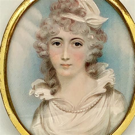 A Regency Portrait Miniature Of A Lady 636954 Uk