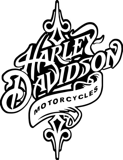 Harley Davidson Style Fan Art Compatible With Cricut And Etsy