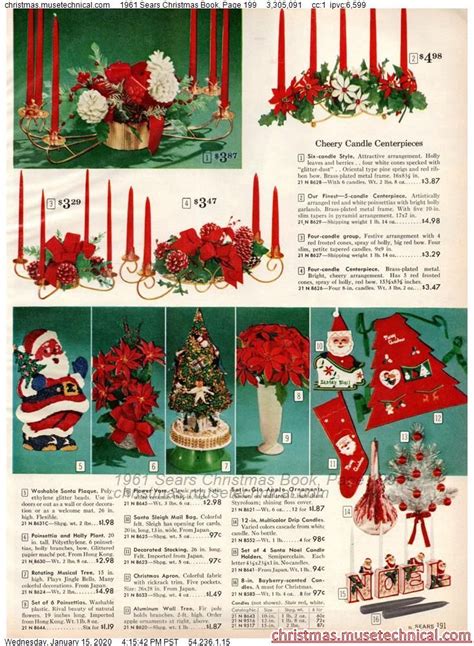 1961 Sears Christmas Book Page 199 Christmas Catalogs And Holiday Wishbooks Christmas Books