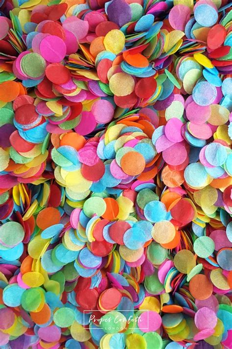 Rainbow Confetti Circles Confetti Background Wallpapers Confetti