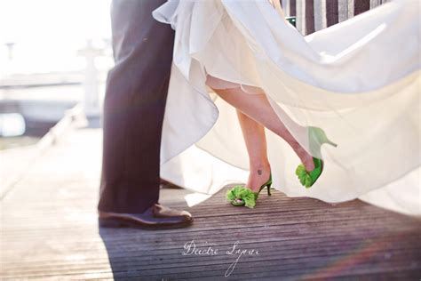 Inspired By These Green Wedding Shoes Inspired By This