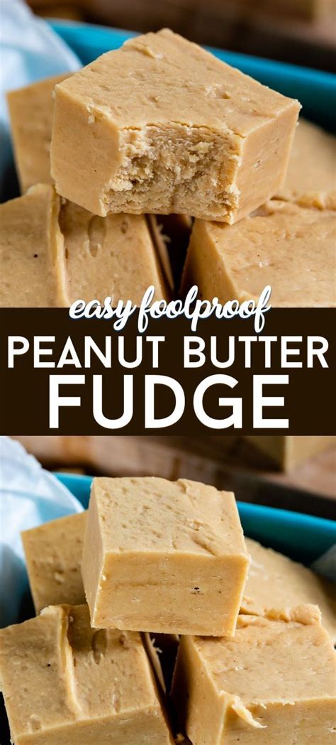 Make Easy Peanut Butter Fudge With Marhsmallow Cream This Old Fashioned Fudge Has 4 Ing