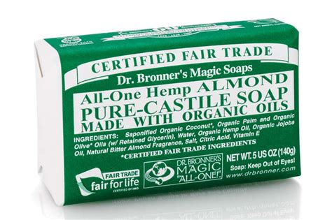 You'll find new or used products in almond scent bar soaps on ebay. All-One Hemp Almond Pure Castile Soap Bar 140g (Dr ...