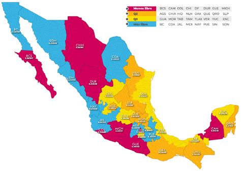 Agrupación De Las Entidades Nivel De Le 2015 México Fuente