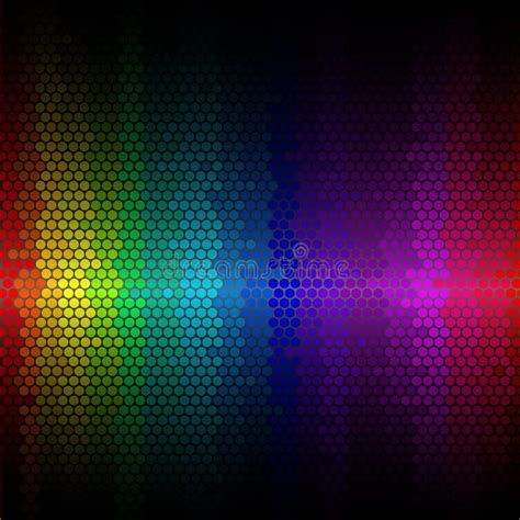 Vector Abstract Background Rainbow Stock Vector Illustration Of