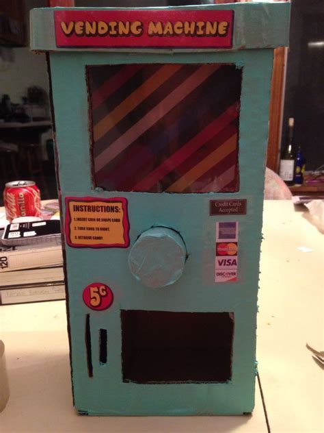Diy Cardboard Box Vending Machine