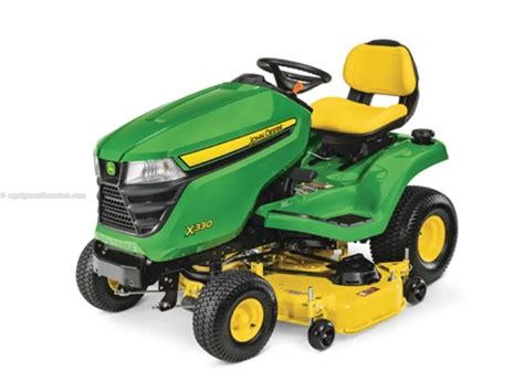 2022 John Deere X300 Select Series X330 48 In Deck Riding Mower For