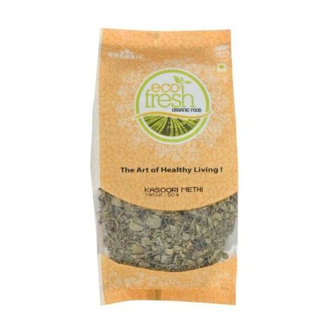 Ecofresh Kasoori Methi Gm Best Deals Organic Orion