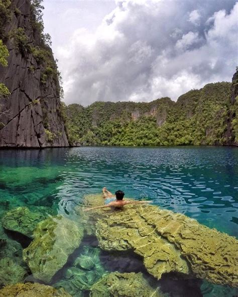 Floating In The Philippines 💙 📷 Ninjarod Coron Island Palawan