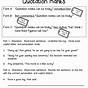 Dialog Worksheet 5th Grade