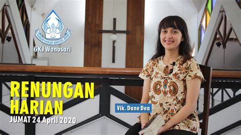 Sedangkan emas antam ukuran terkecil dibanderol rp542.000, sama dengan harga kemarin. Renungan Harian Jumat 24 April 2020 - YouTube