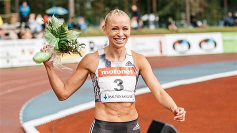 Zakwalifikowała się do mistrzostw europy, gdzie wystąpi w biegu na 100 metrów przez płotki. Annimari Korte för snabb för sitt eget bästa - nu vill ...