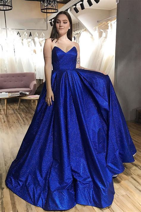Ball Gown Sparkly Long Prom Dresses Formal Evening Gowns 6011031