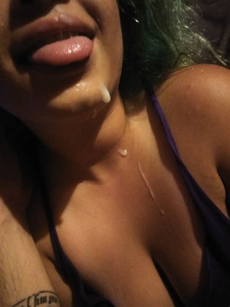 She Looks So Cute With My Cum Dripping Down Her Chin Porn