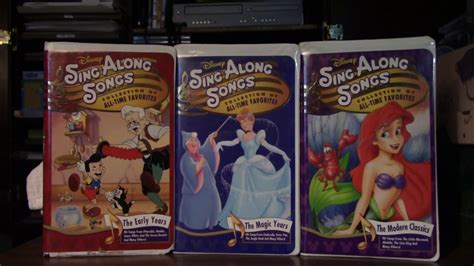 Disney Sing Along Songs Collection Of All Time Favorites 1997 Youtube