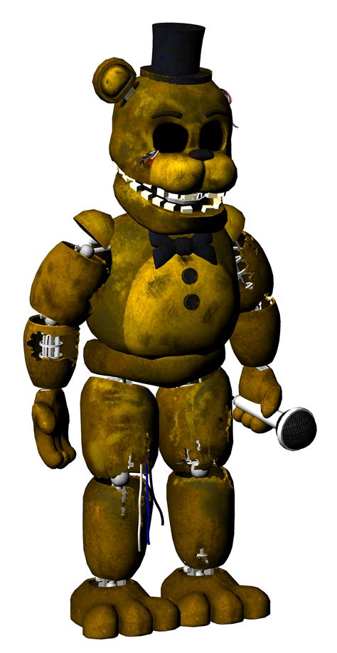Help Wanted Withered Golden Freddy By Agentprime On Deviantart