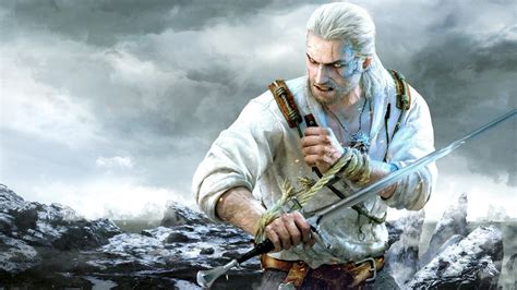 Because of his pale skin and white hair, he is also known in starsza. Geralt of Rivia Wallpapers HD / Desktop and Mobile Backgrounds