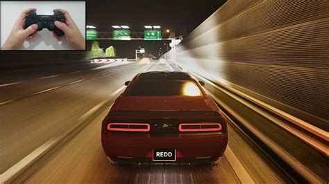 Dodge Challenger SRT Demon Through Traffic Assetto Corsa PS3