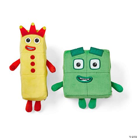 Hand2mind Numberblocks 3 And 4 Playful Pals Plush Oriental Trading