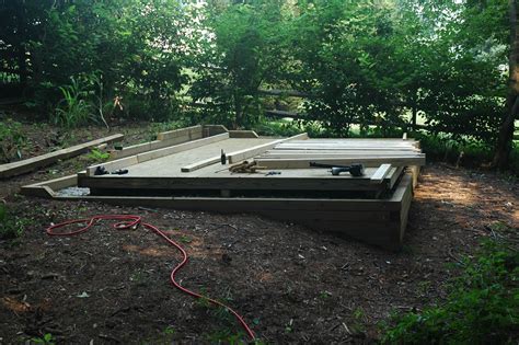 Should i bolt the 2x4's to the asphalt before putting the shed on top? Prepping ground to install a resin shed? - Slickdeals.net
