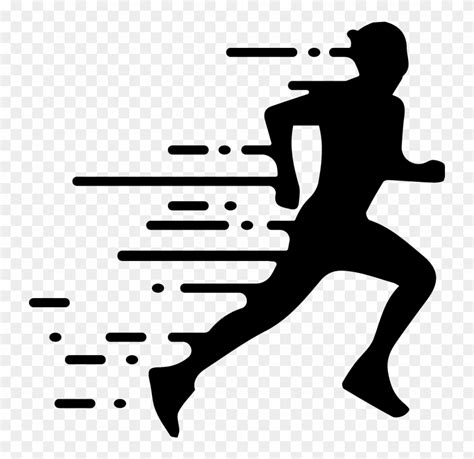 Download Runner Silhouettes Running Png Logo Clipart 3382906