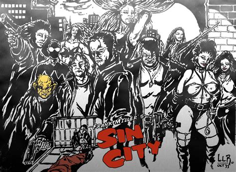 Sin City Movie Poster Fanart By Lealio Rom On Deviantart