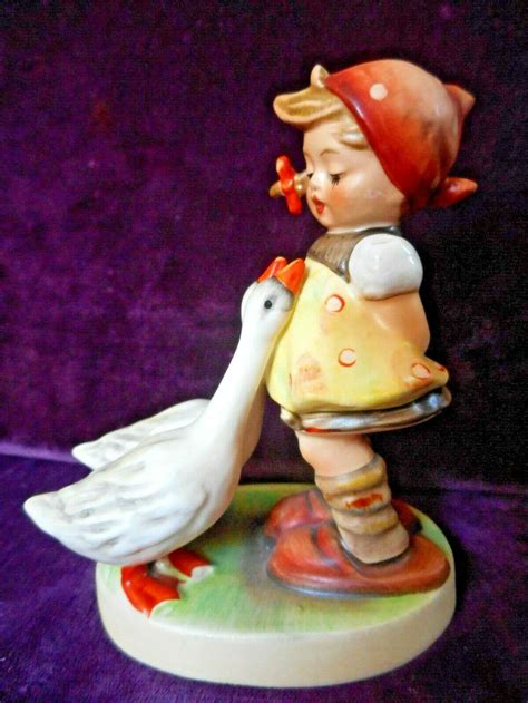 Goebel Hummel Figurine Goose Girl 47 30 Tmk 3 Mint Condition
