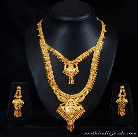 Traditional Indian Gold Bridal Sets South India Jewels