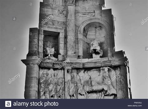Philopappos Monument Hill Of The Muses Athens Greece Stock Photo Alamy