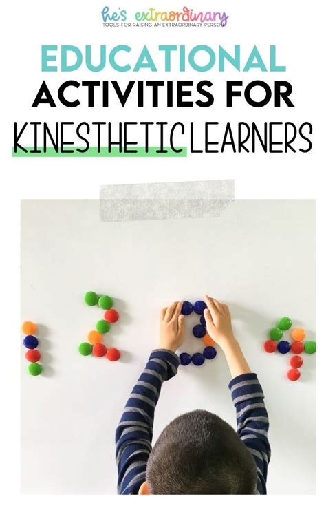 Strategies And Educational Activities For Kinesthetic Learners Kinesthetic Learning Activities