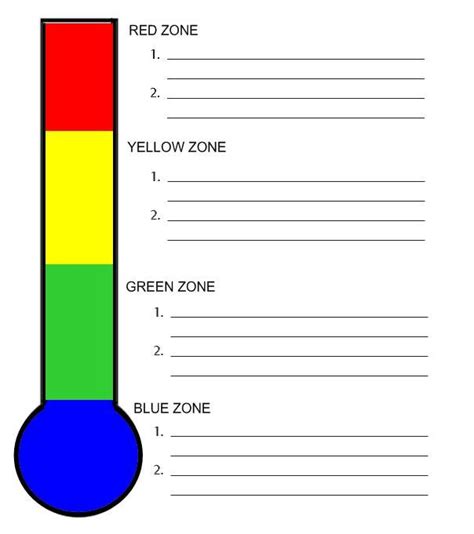 Zones Of Regulation Printables Color Zones Of Regulation You Can