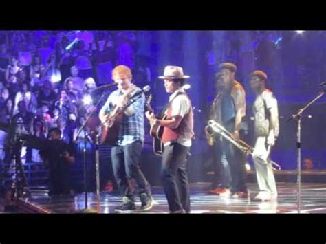 Auto playing instrument directly plays the instrument for you. Ed Sheeran & Bruno Mars live - The A Team - Scottrade ...