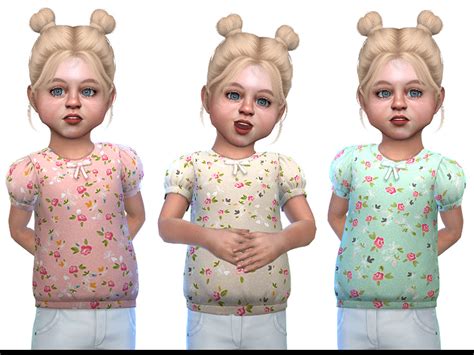 The Sims Resource Top For Toddler Girls 01 By Little