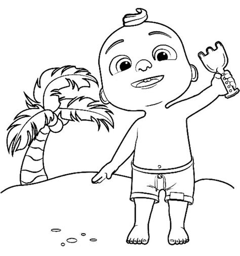 Baby Shark Cocomelon Coloring Pages Images And Photos Finder
