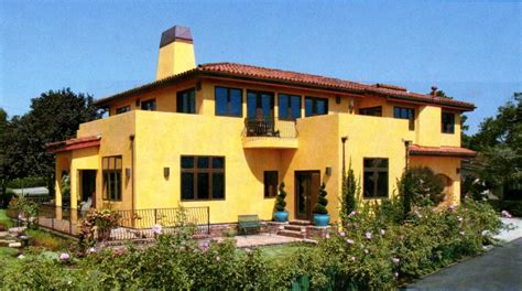 It stays in the cool spectrum and. Exterior Paint Color Ideas For Stucco Homes Blue Colors ...