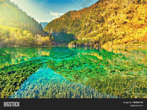 Five Flower Lake Image And Photo Free Trial Bigstock