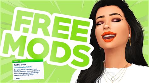 New Free Mods For Realistic Gameplay The Sims 4 Mods 2020 Youtube