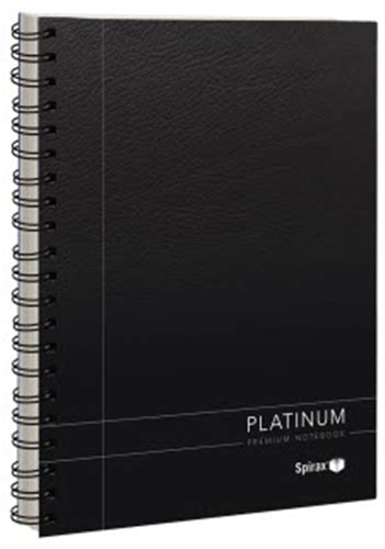 Spirax Notebook 401 A5 Platinum Acta Office Products